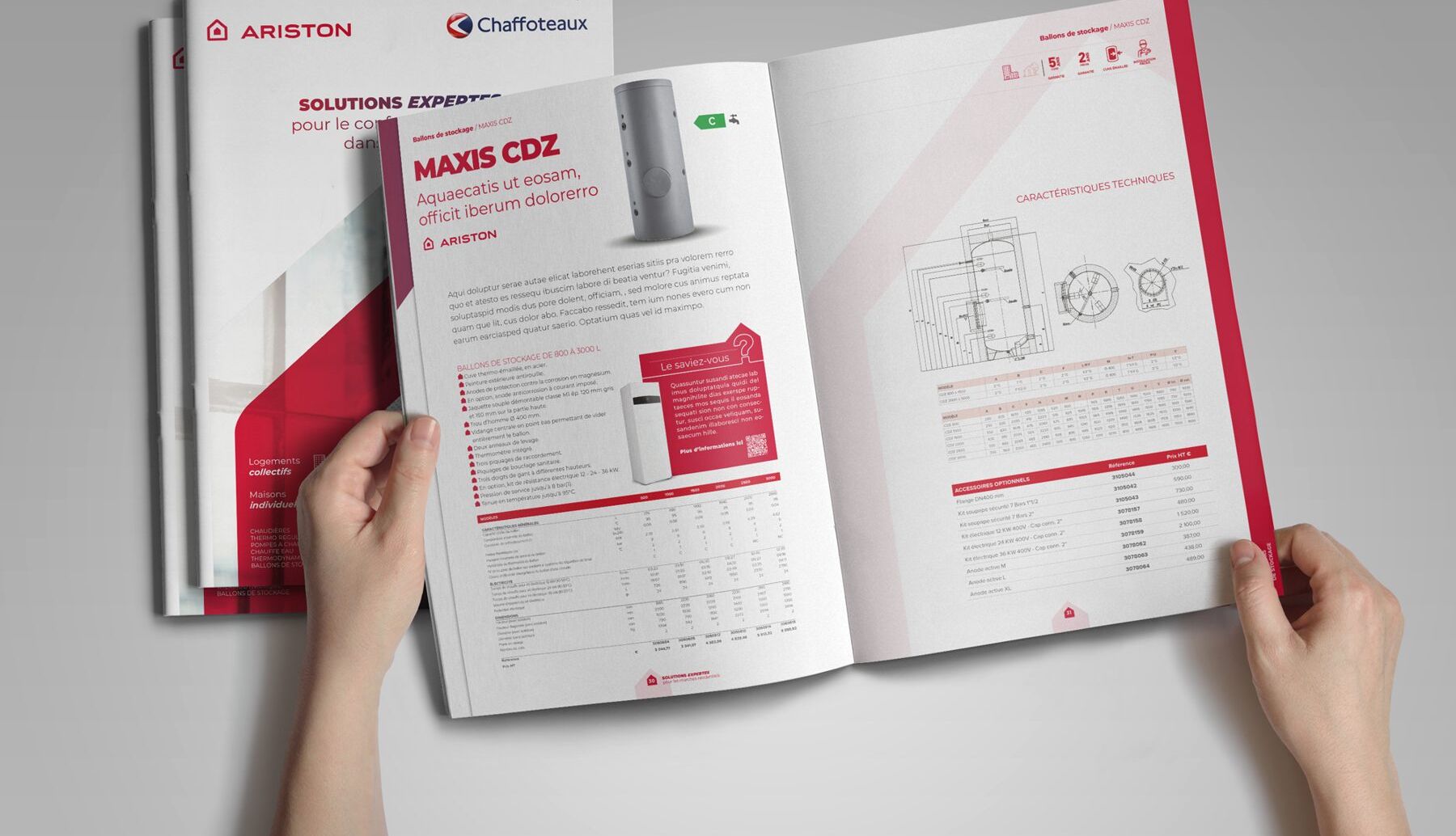Ariston & Chaffoteaux — Κατάλογος Solutions expertes
