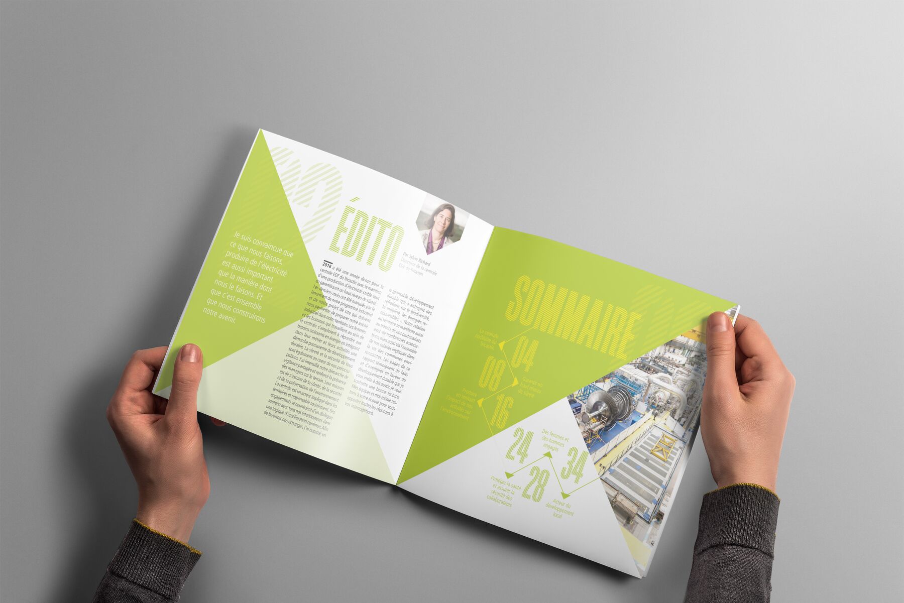 EDF — Rapport de développement durable — Tricastin