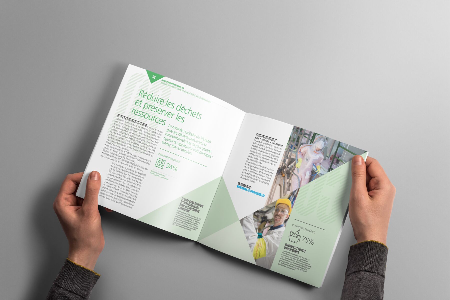 EDF — Rapport de développement durable — Tricastin