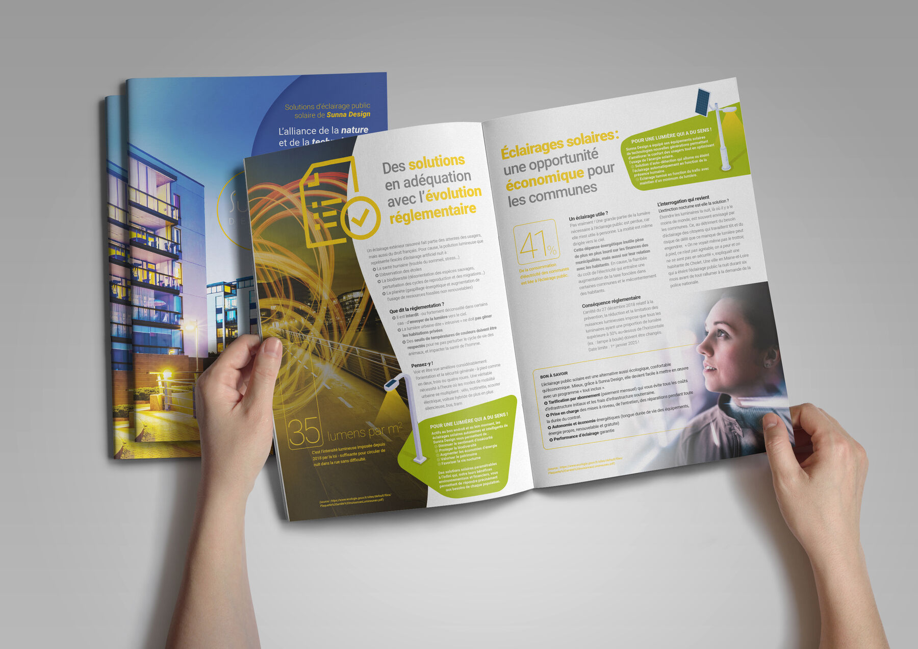 Sunna Design — Brochure éclairage public solaire